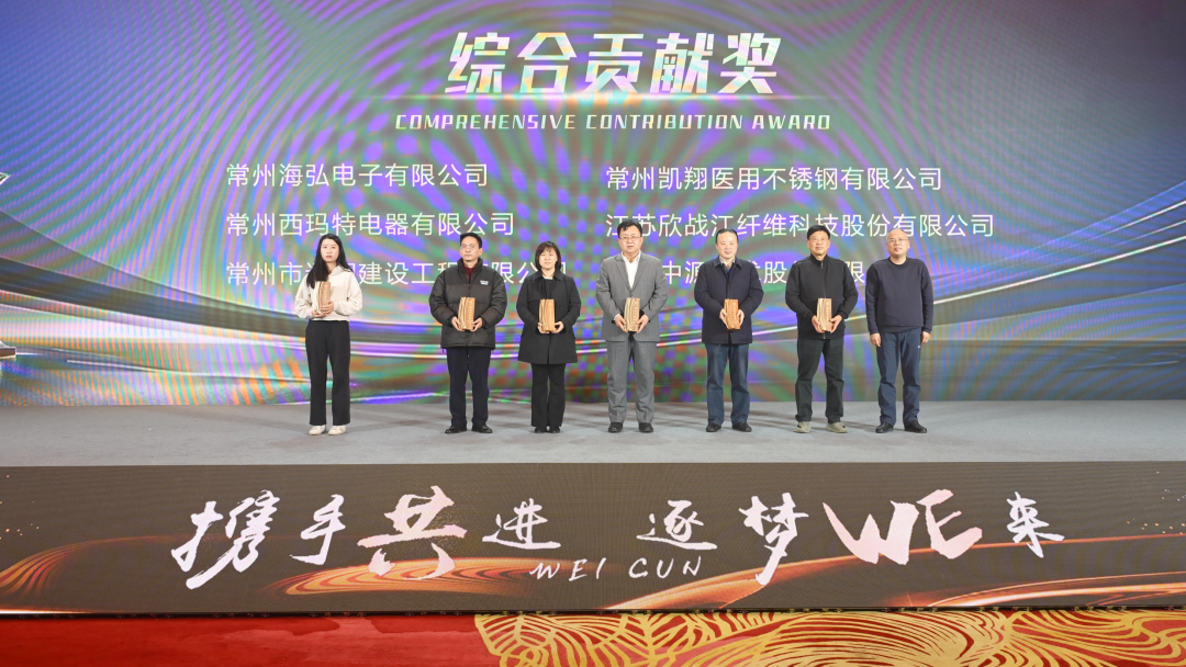 恭喜我公司获得2024年度魏村街道综合贡献奖